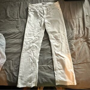 Dear John Denim White Jeans Size 28